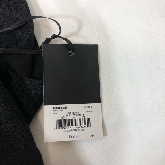 Jason Wu Black Sleeveless Straight Leg With Pockets Versatile Tuxedo Jumpsuit 6 - Picture 9 of 16